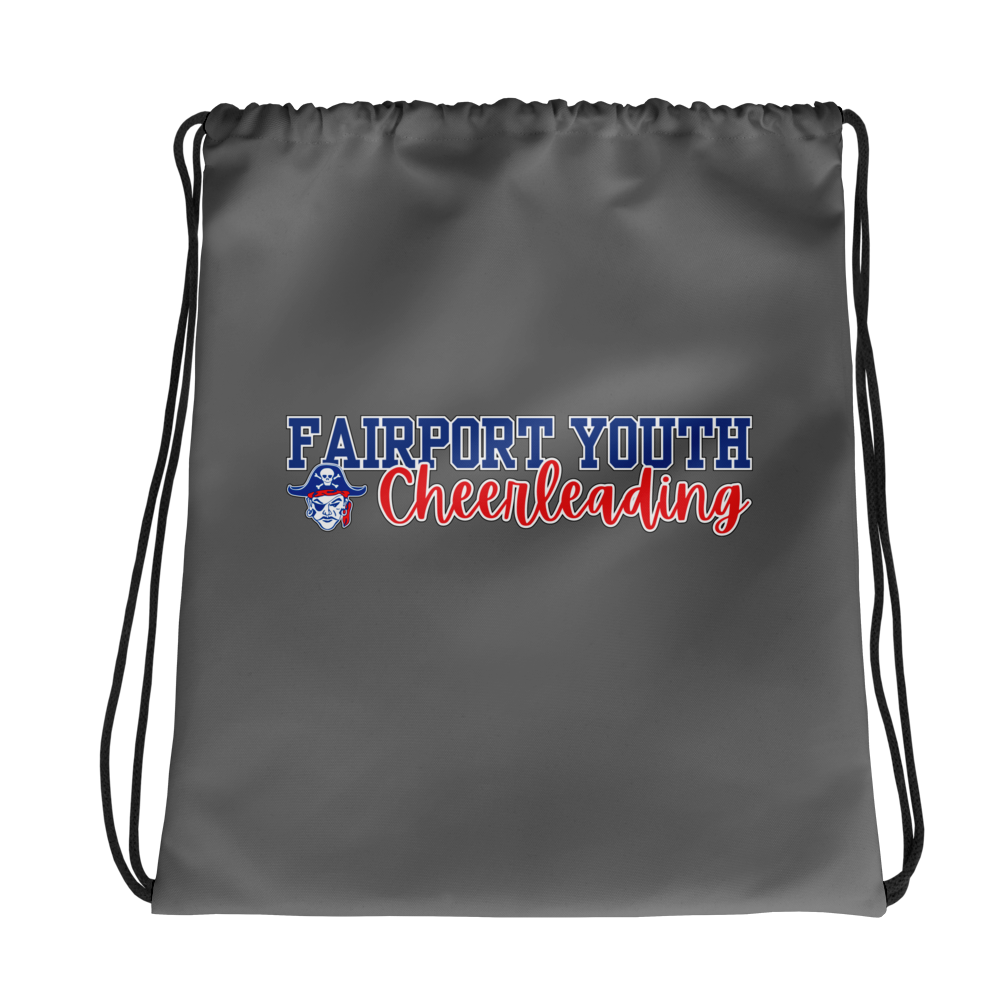 Fairport Youth Football and Cheer Drawstring Bag