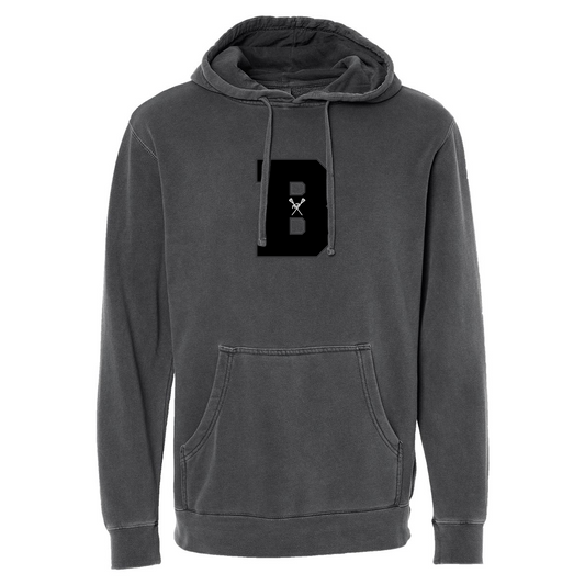 Adult Brooklyn Lacrosse Pigment Dyed Hoodie