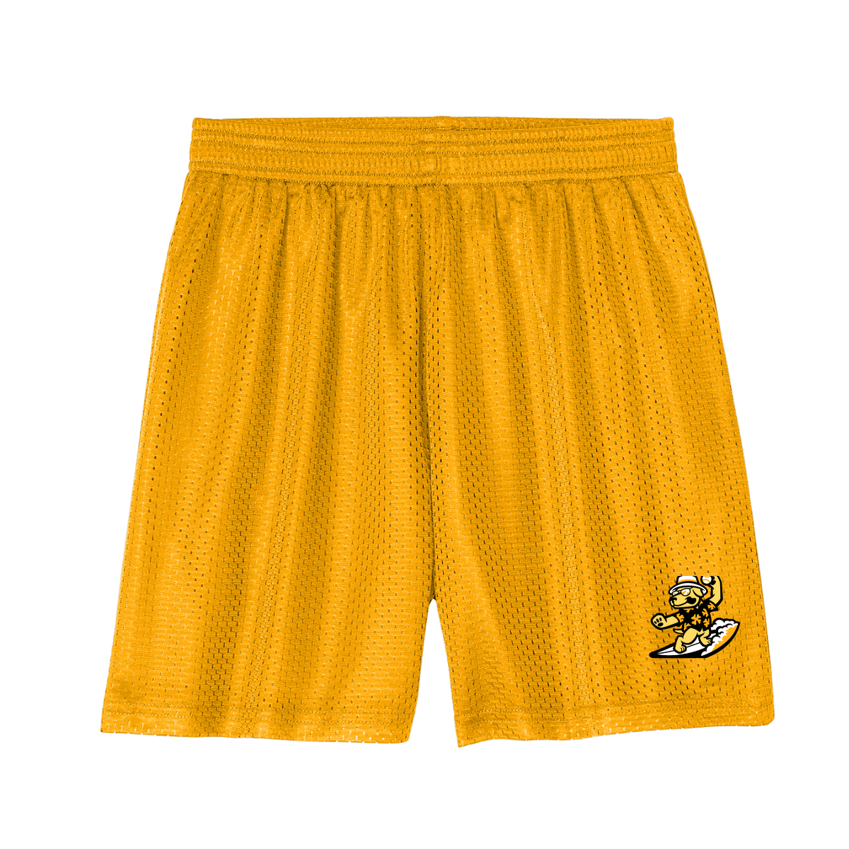 Youth YouthGold Sport-Tek Mesh Short