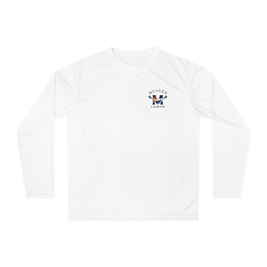 Adult Mullen Lacrosse Team 365 Performance Long Sleeve Shirt