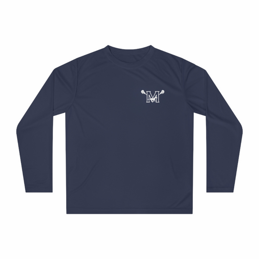 Adult Mullen Lacrosse Team 365 Performance Long Sleeve Shirt