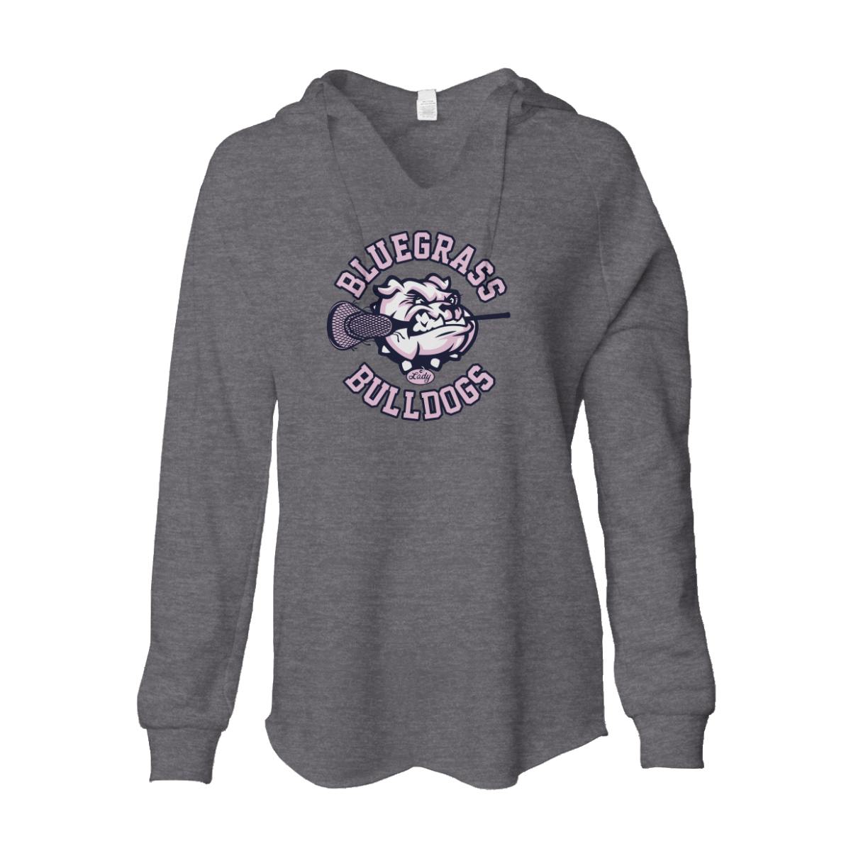 Women's NKY Lacrosse Lightweight Wash Hooded Sweatshirt