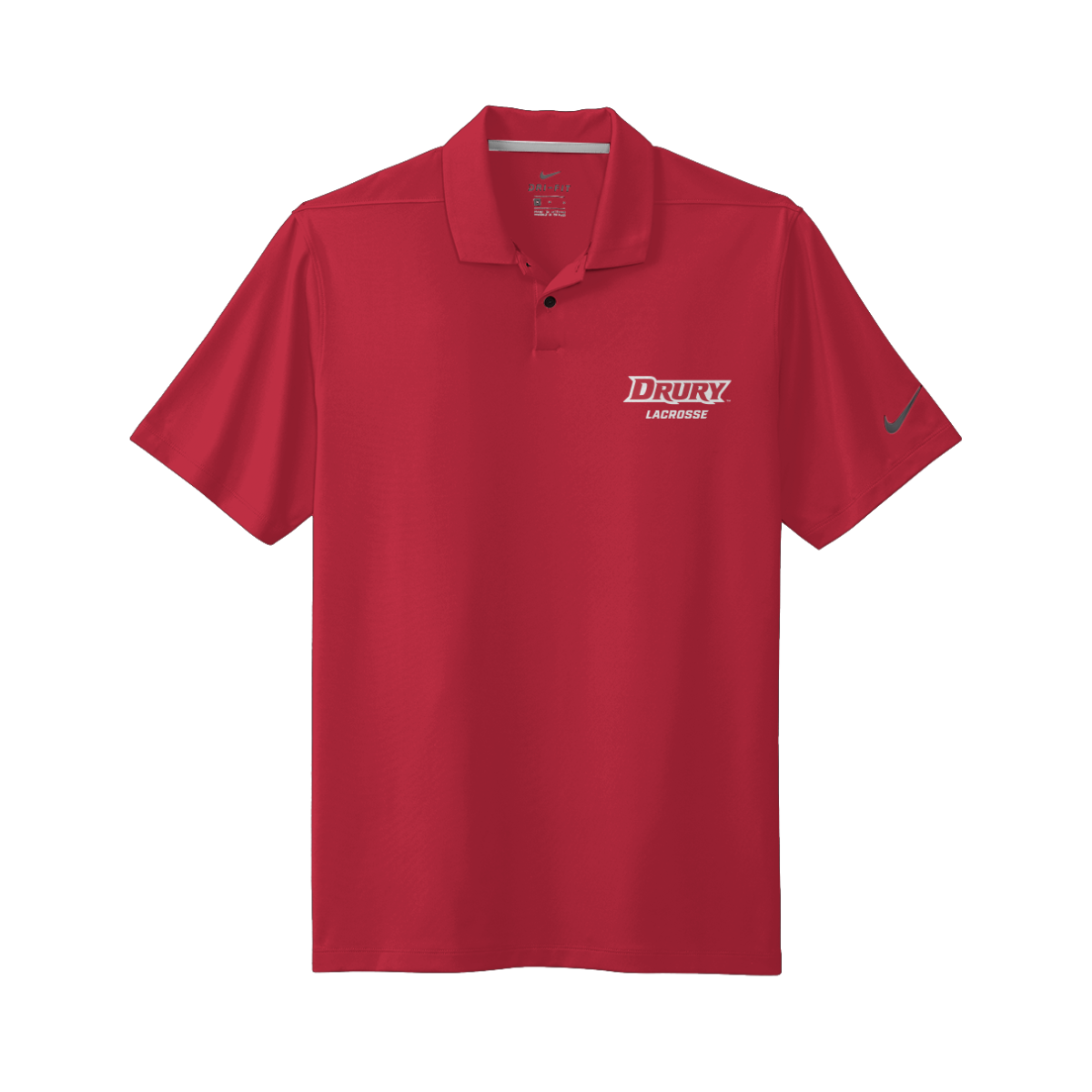 Adult Drury Lacrosse Nike Dri-Fit Vapor Polo