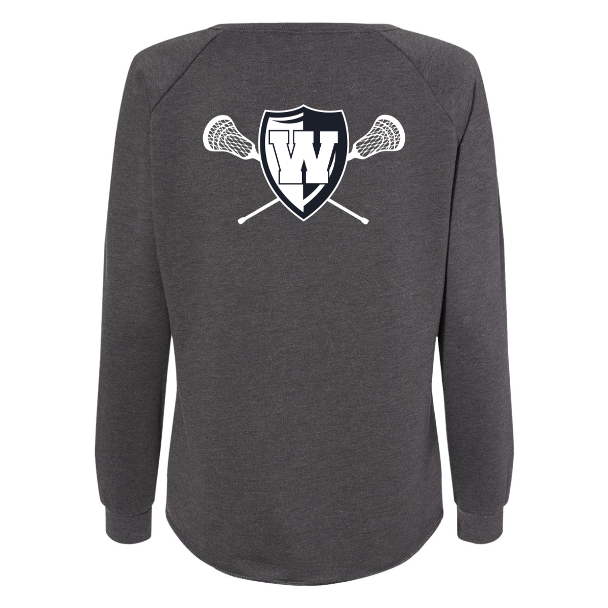 Women's Windham Lacrosse ITC Wave Wash Crewneck Sweatshirt