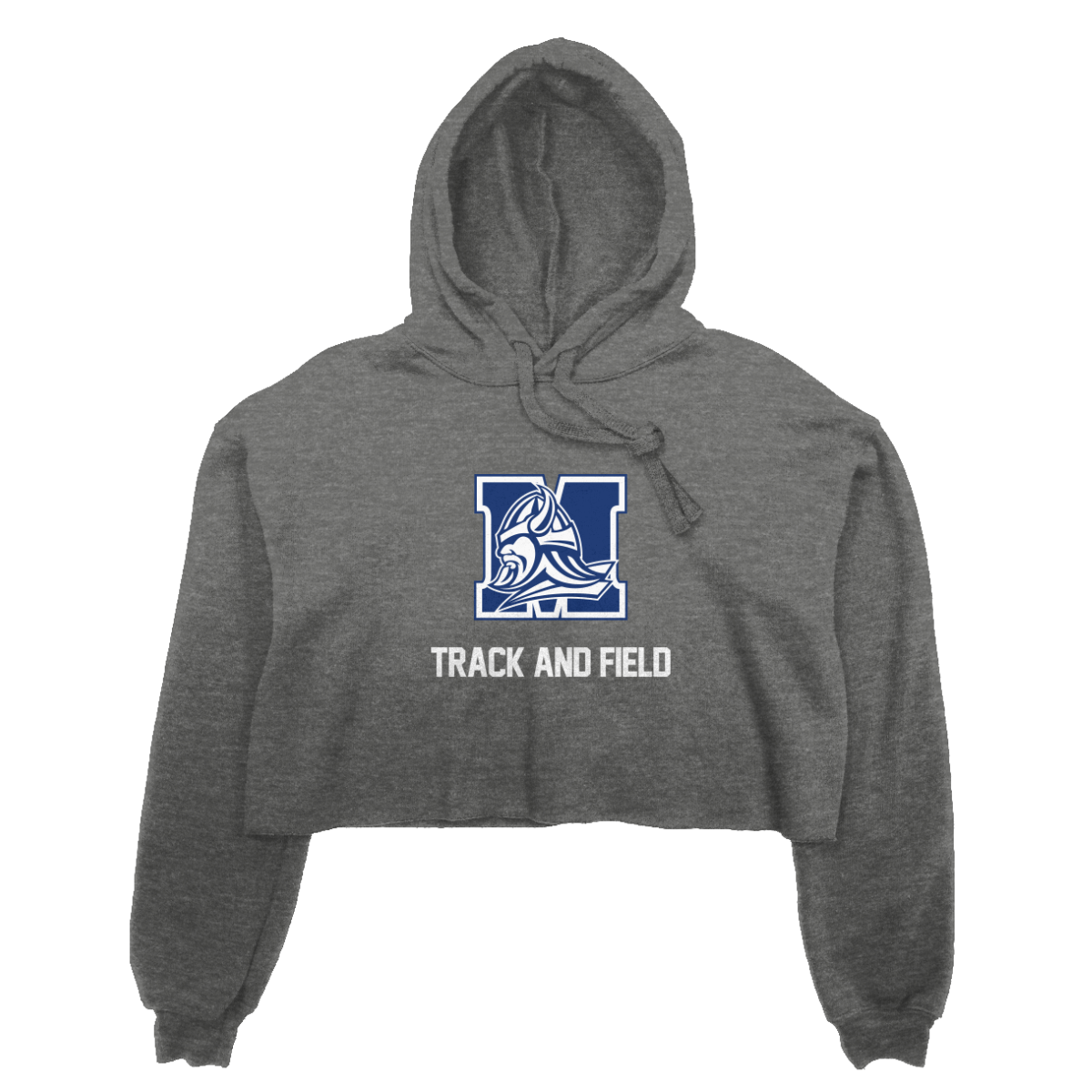 Women's Maclay Track & Field Bella + Canvas Cropped Hoodie