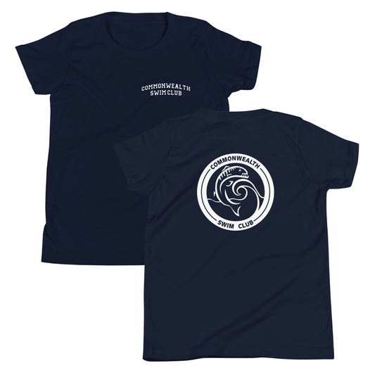 Youth Commonwealth Swim Club Bella + Canvas Staple Tee