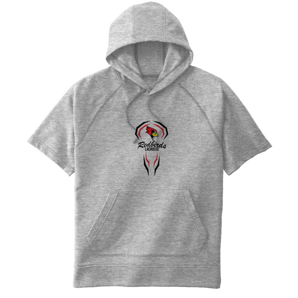 Adult ISU Lacrosse Sport-Tek Tri-Blend SS Hoodie