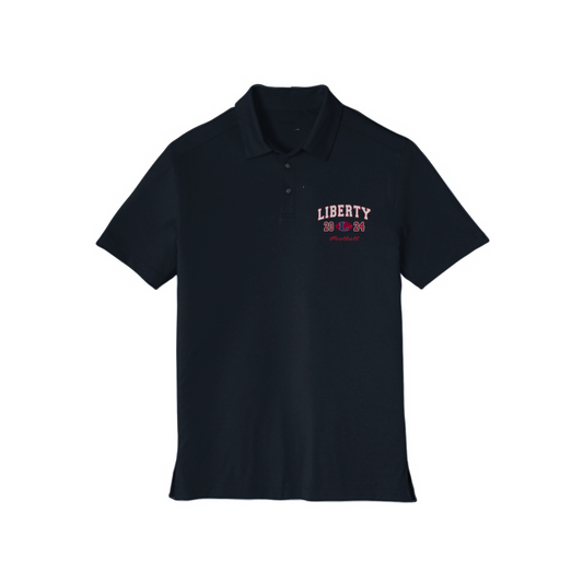 Adult Liberty Football Port Authority Stretch Polo