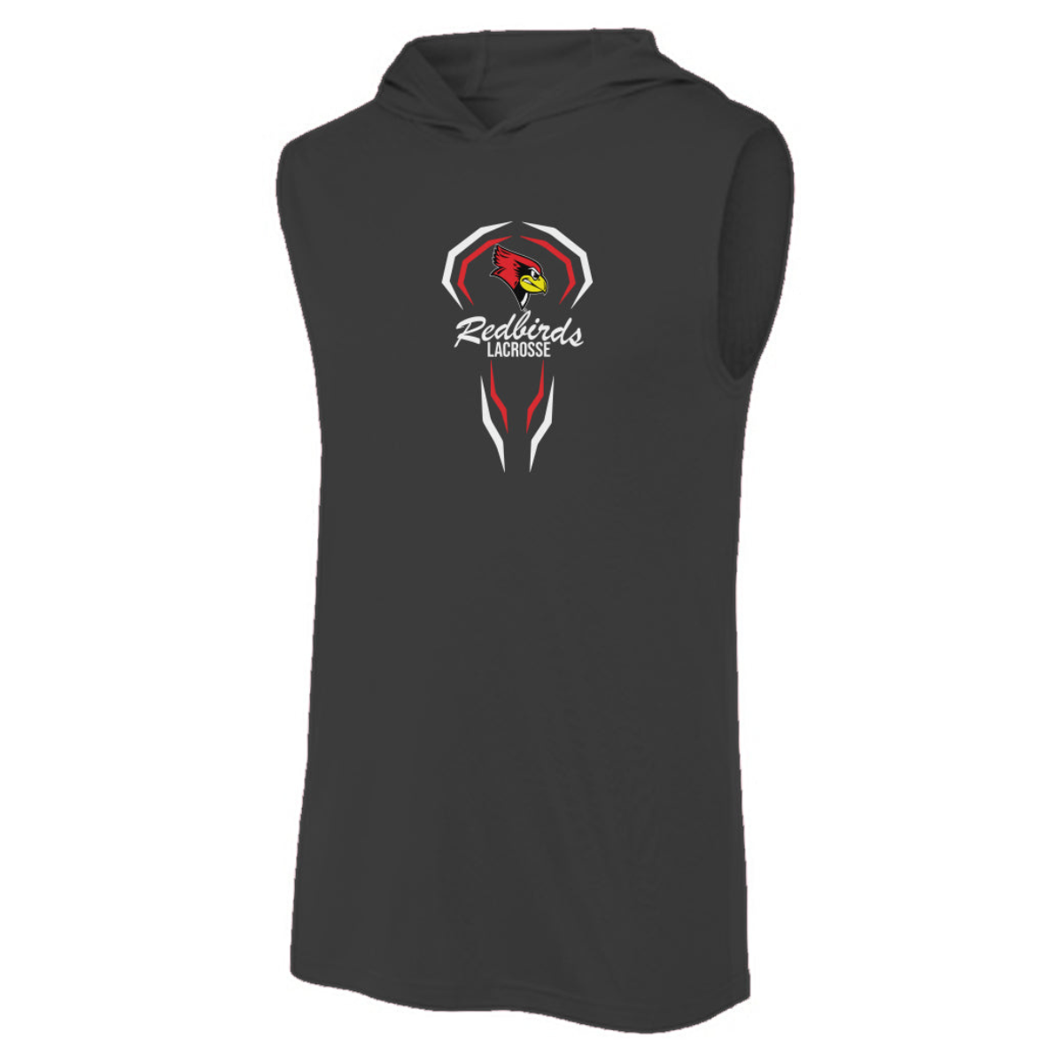 Adult ISU Lacrosse Sport-Tek Competitor Sleeveless Hoodie