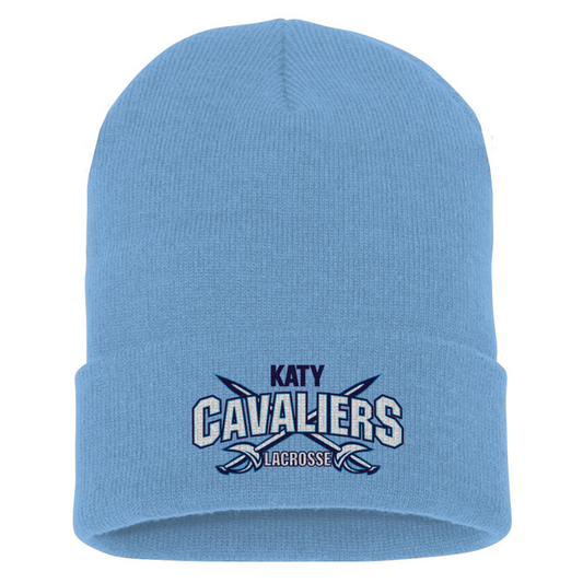 Katy Cavaliers Lacrosse Cuffed Beanie