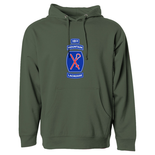 Adult 10th Mountain Lacrosse Midweight Hoodie