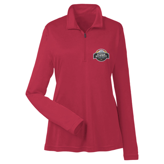 Women's Utah Summit LC Team 365 Zone Performance Quarter-Zip