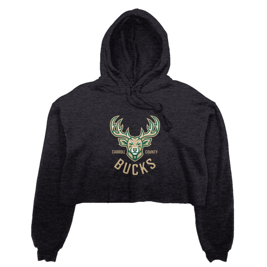 Women's CC Bucks Bella + Canvas Crop Hoodie
