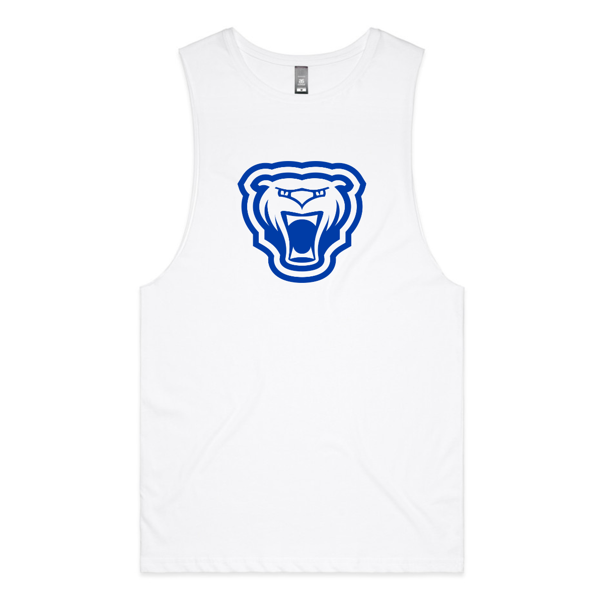 Adult Bartlett HS Lacrosse AS Colour Athlete Tank Top