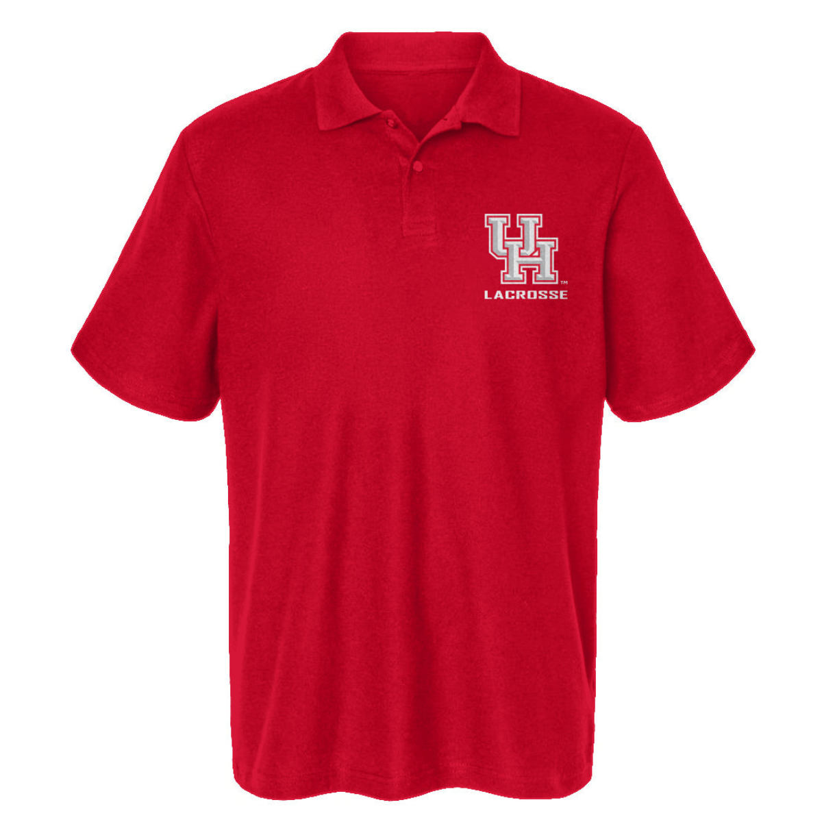 Adult UH Club Lacrosse Gildan Pique Polo Shirt