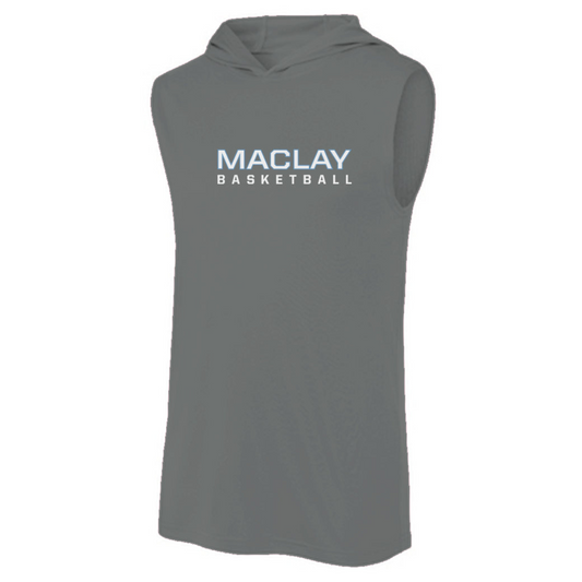 Adult Maclay Basketball Sport-Tek Competitor Sleeveless Hoodie