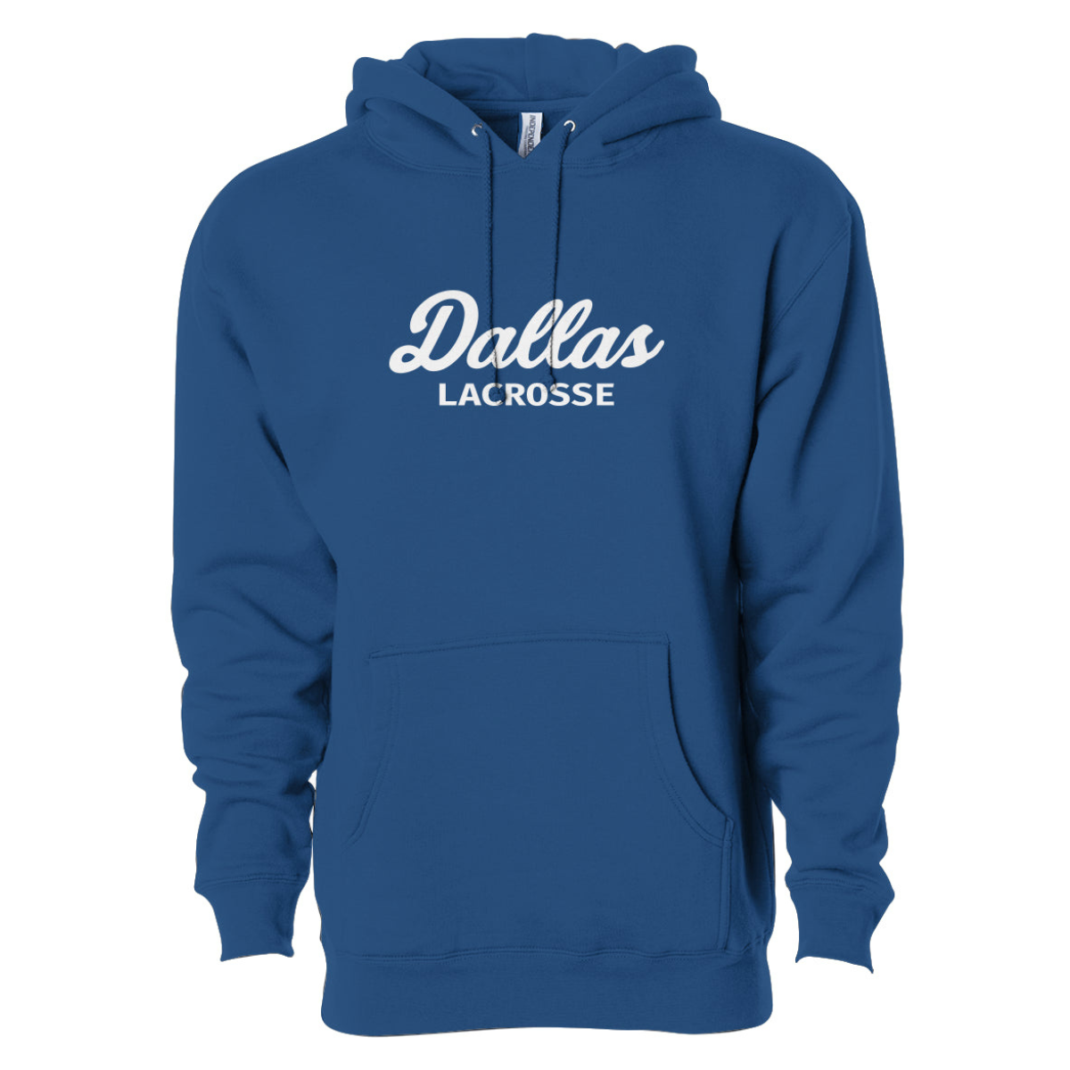 Adult SMU Lacrosse Heavyweight Pullover Hoodie