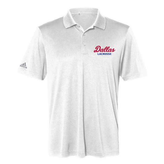 Adult SMU Lacrosse Adidas Performance Polo