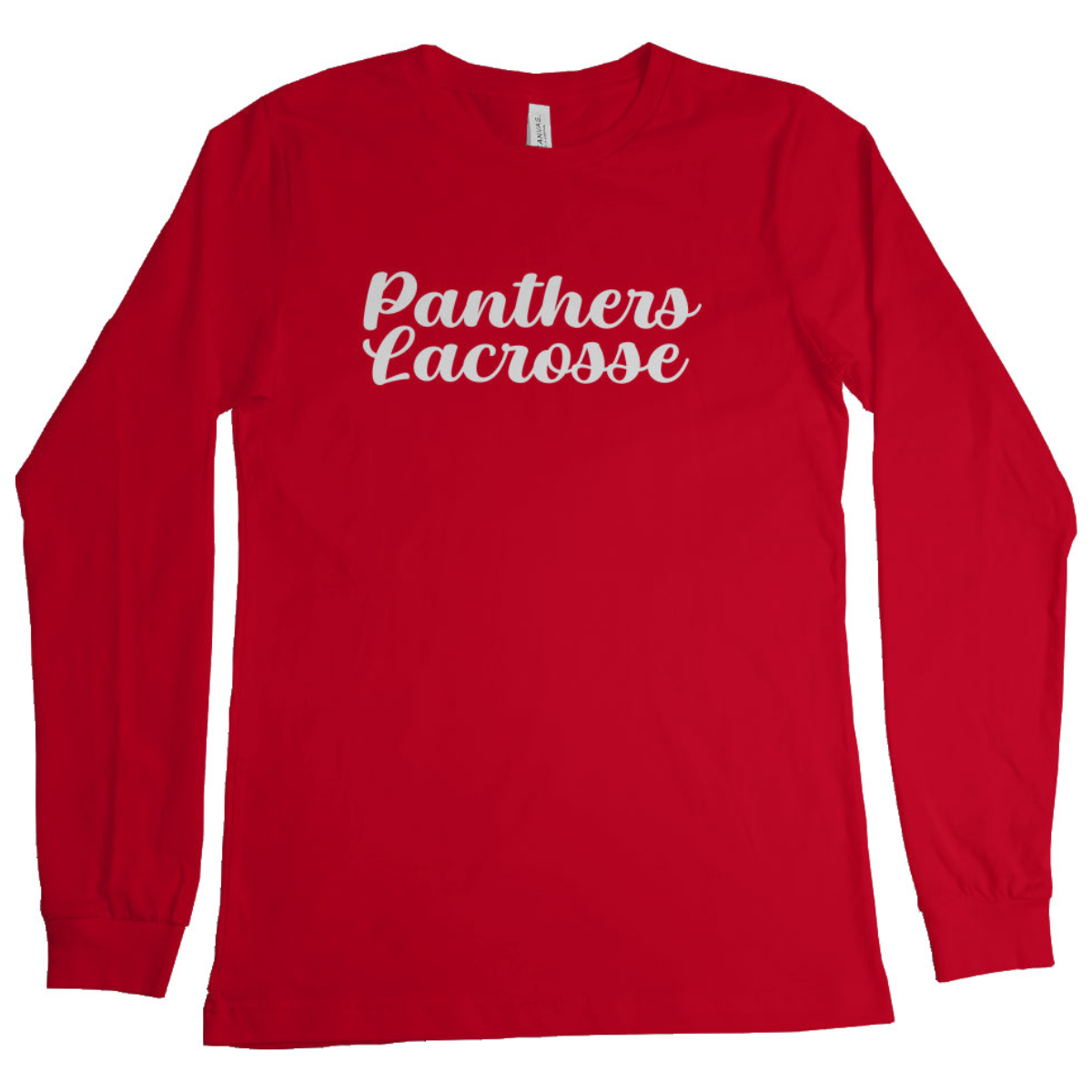 Adult Bartlett HS Lacrosse Bella + Canvas Long Sleeve Tee