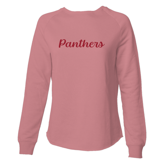 Women's Bartlett HS Lacrosse Wave Wash Crewneck Sweatshirt