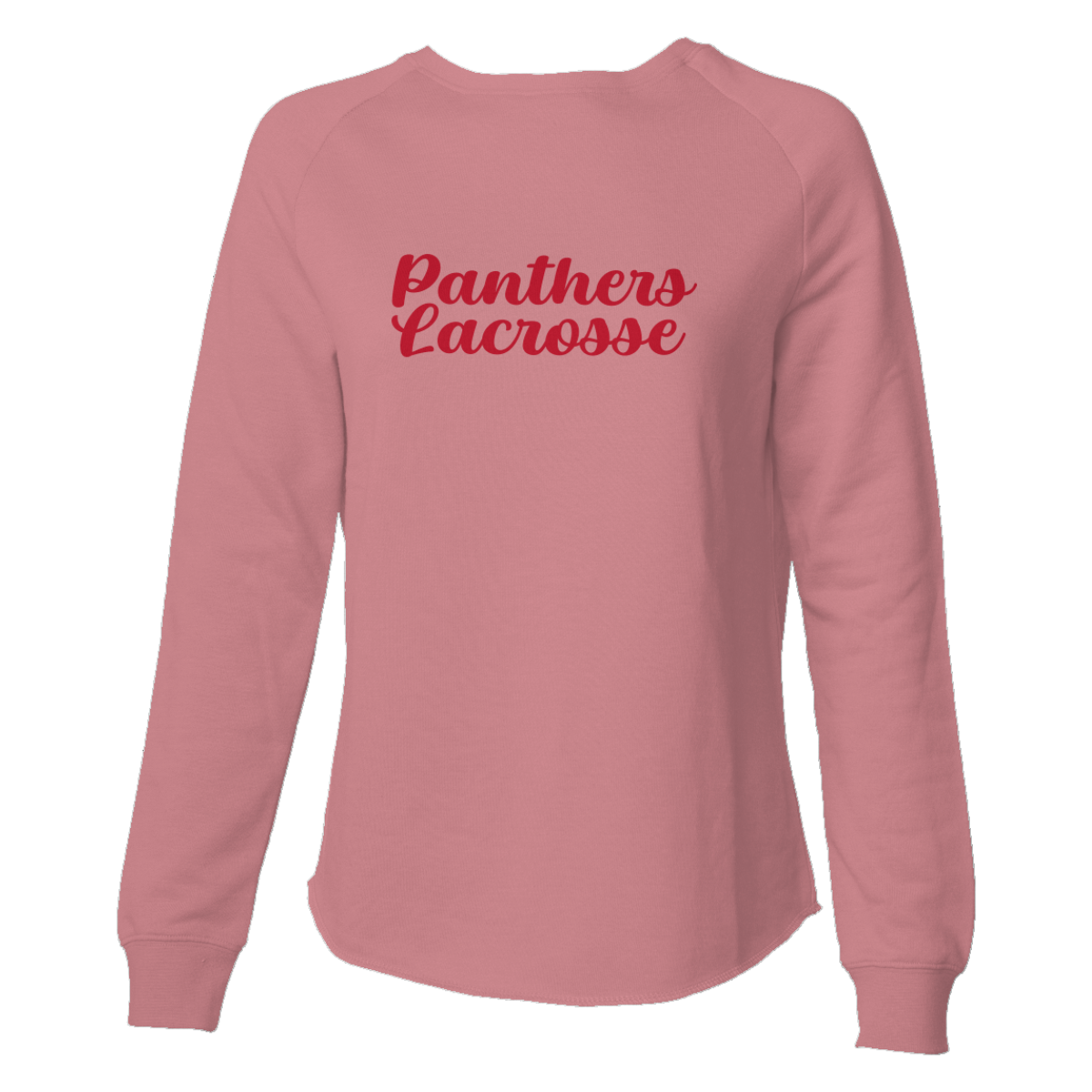 Women's Bartlett HS Lacrosse Wave Wash Crewneck Sweatshirt