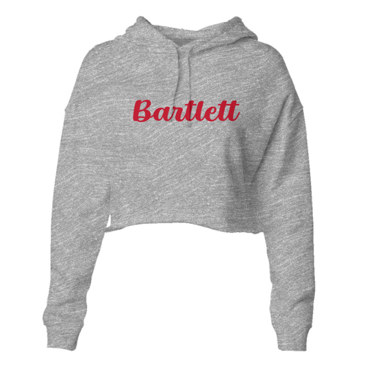 Women's Bartlett HS Lacrosse Lightweight Crop Hoodie