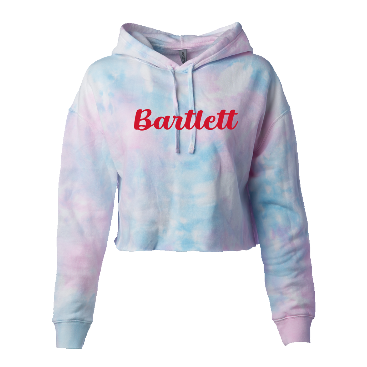 Women's Bartlett HS Lacrosse Lightweight Crop Hoodie