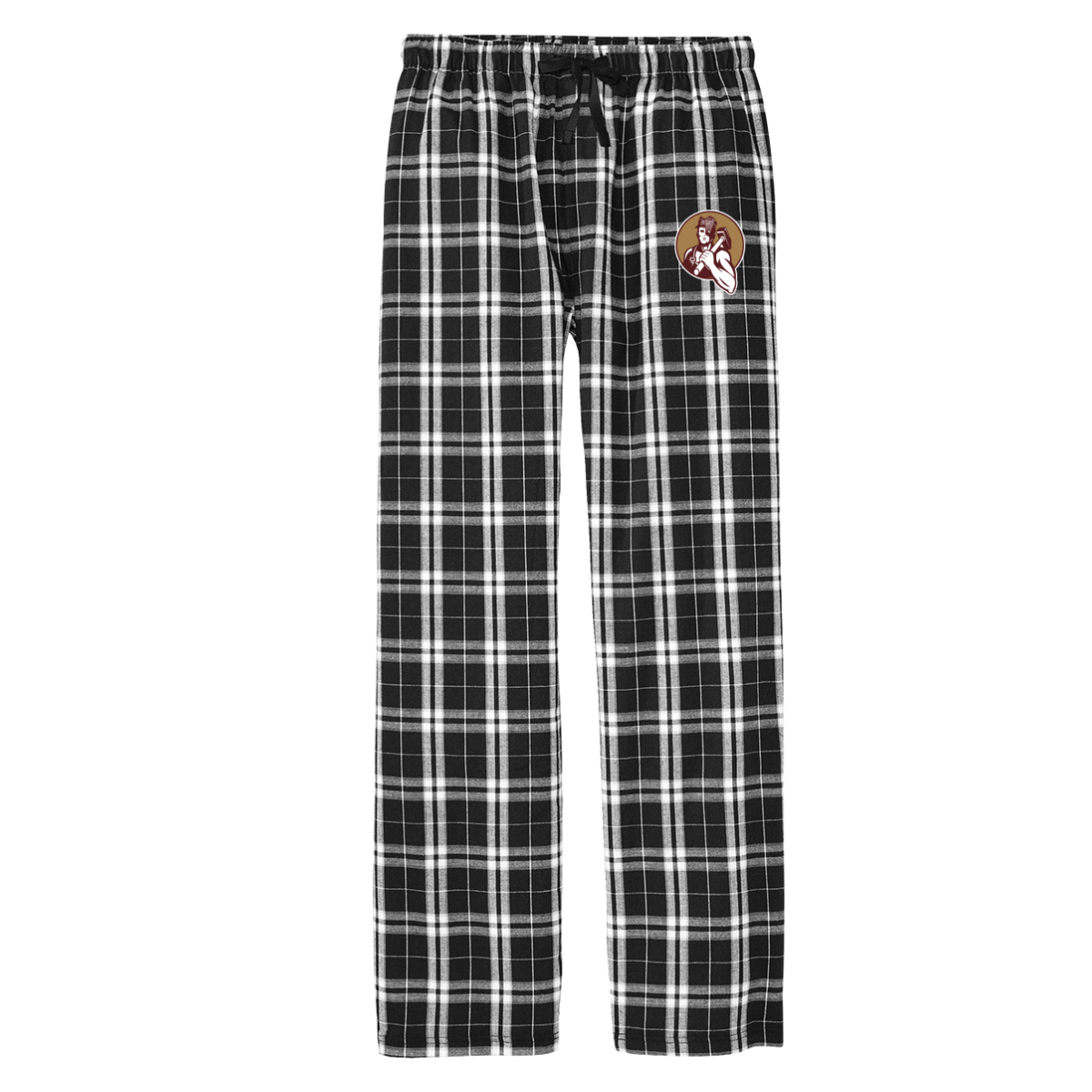 Adult Brunswick Wrestling District Flannel Plaid Pant