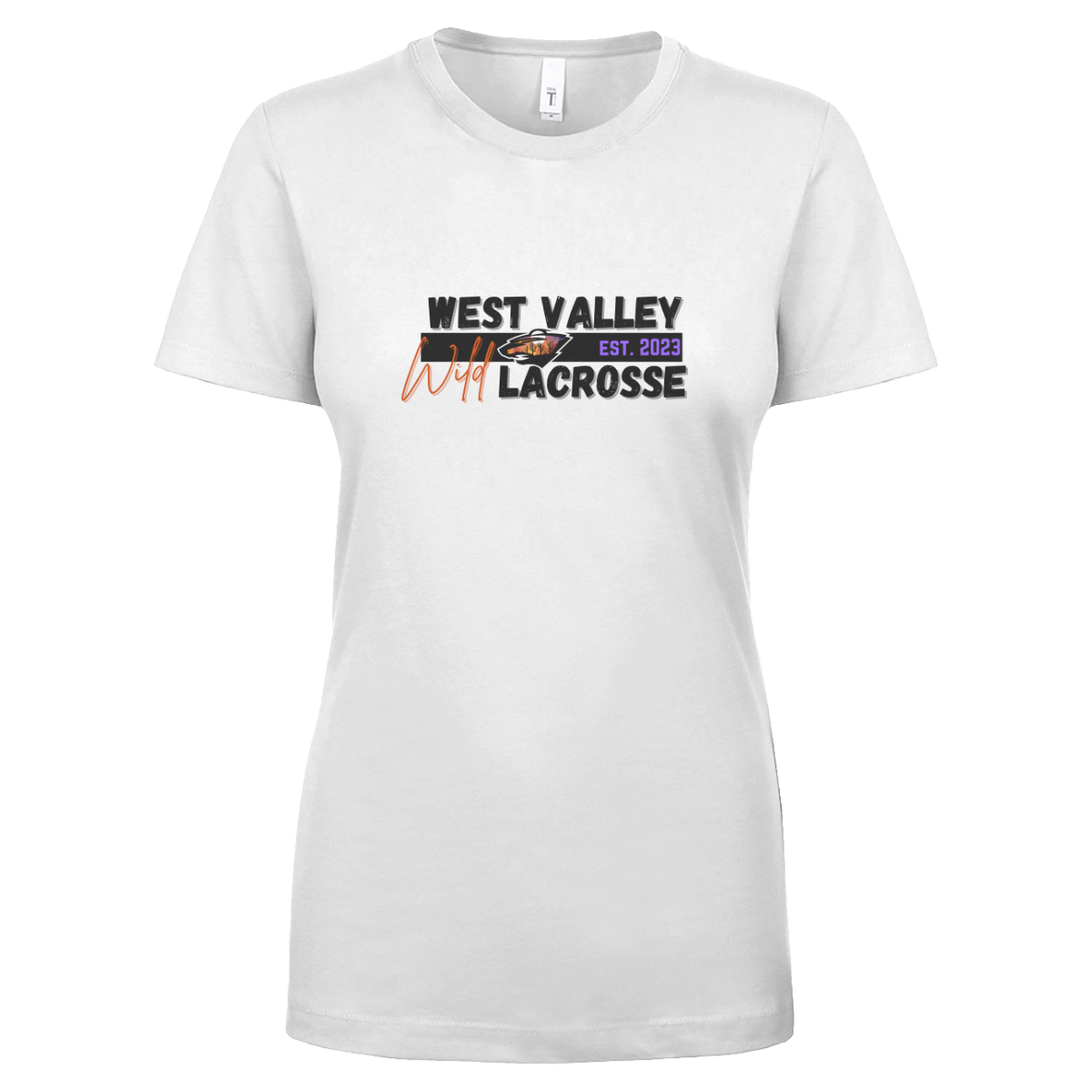 Women's WVW Lacrosse Next Level Ideal T-Shirt