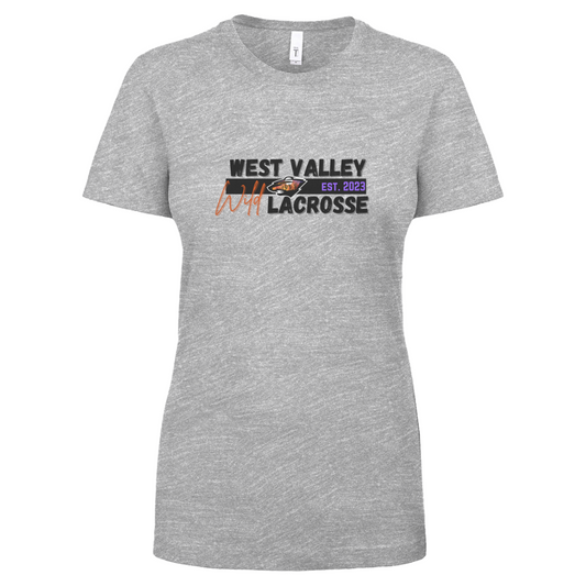 Women's WVW Lacrosse Next Level Ideal T-Shirt