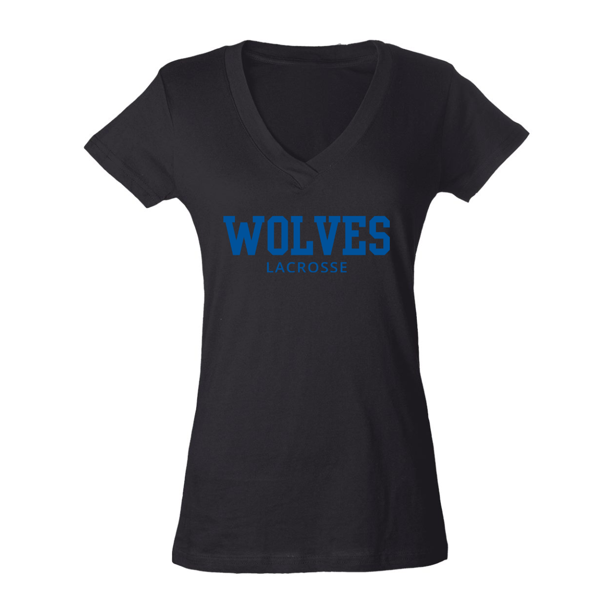 Women's Timberline Lacrosse Tultex V-Neck T-Shirt
