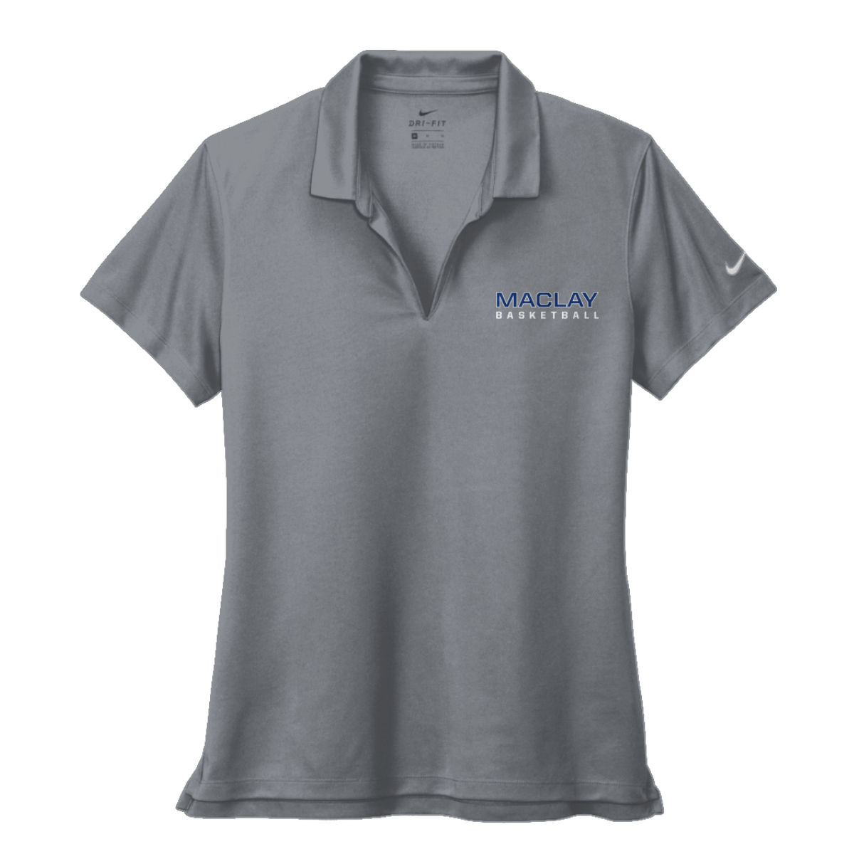 Women's Maclay Basketball Nike Dri-FIT Micro Pique 2.0 Polo