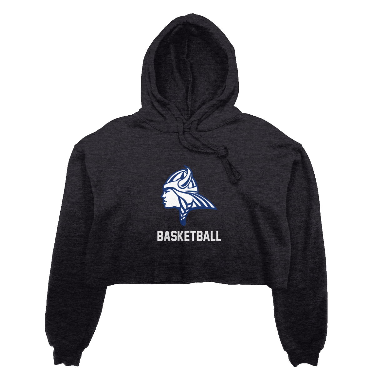 Women's Maclay Basketball Bella + Canvas Cropped Hoodie