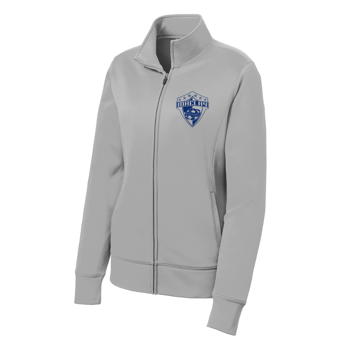 Women's Maclay Soccer Sport-Tek Fleece Full-Zip Jacket