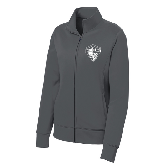 Women's Maclay Soccer Sport-Tek Fleece Full-Zip Jacket