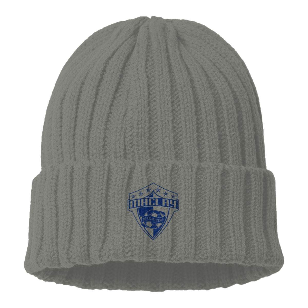 Maclay Soccer Cable Knit Cuffed Beanie