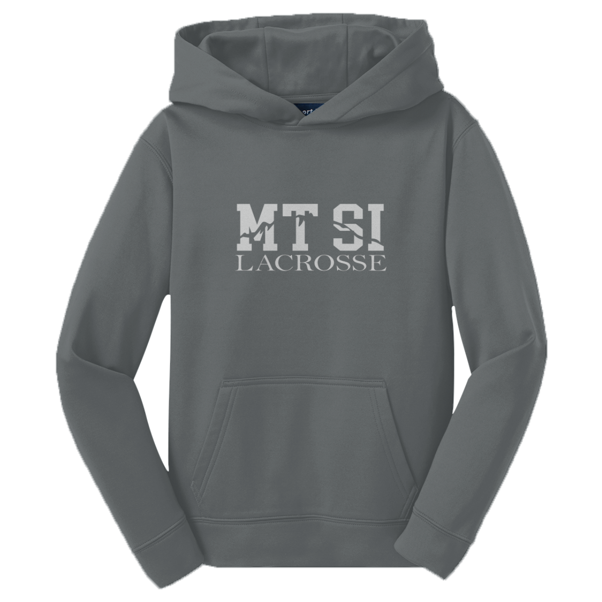 Youth Mt Si Lacrosse Sport-Tek Performance Hoodie