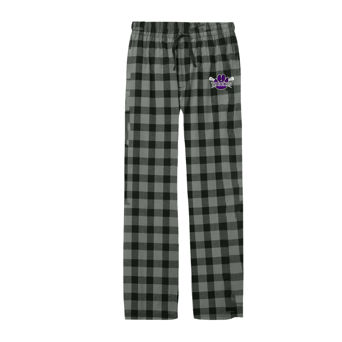 Adult Tiger Lax District Flannel Plaid Pant