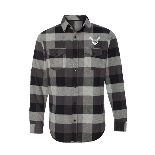 Adult Tiger Lax Burnside Flannel Shirt