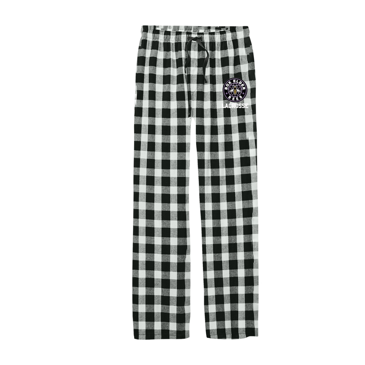 Adult Box Elder Lacrosse District Flannel Plaid Pant