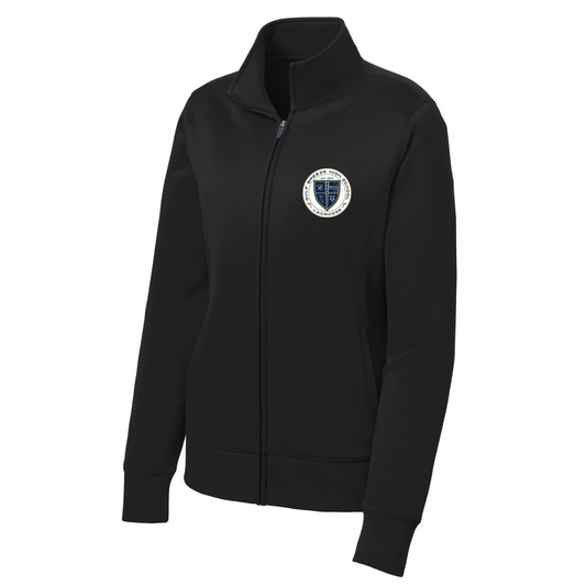 Women's GBHS Lacrosse Sport-Tek Fleece Full-Zip Jacket