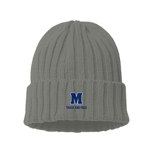 Maclay Track & Field Atlantis Headwear Cable Knit Cuffed Beanie