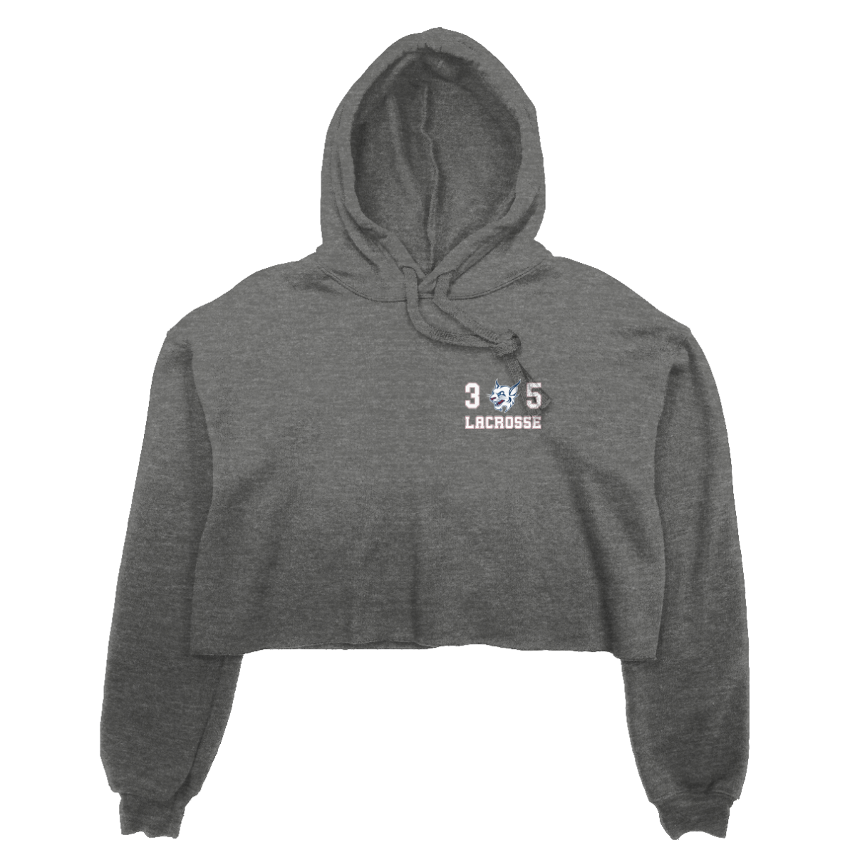 Women's St Thomas University Bella + Canvas Cropped Hoodie