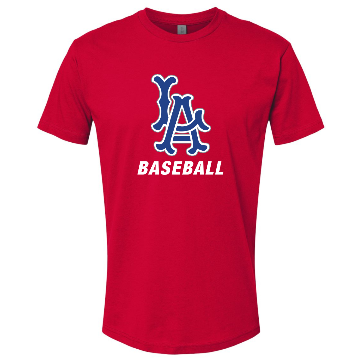 Adult LA Baseball Next Level Cotton T-Shirt