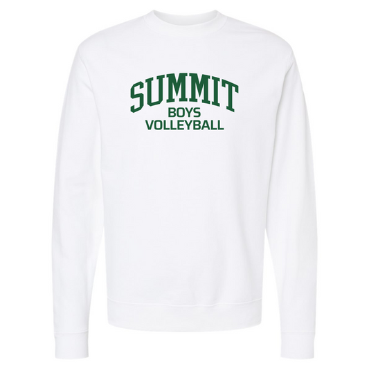 Adult Summit Volleyball Midweight Crewneck Sweatshirt