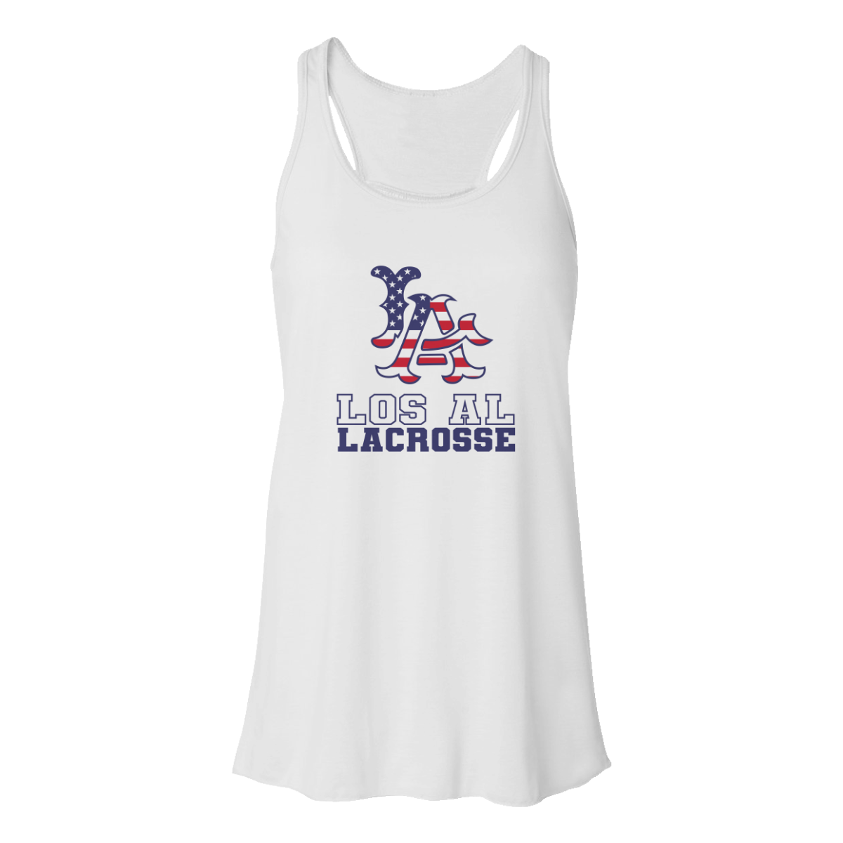 Women's LA Lacrosse Flowy Racerback Tank