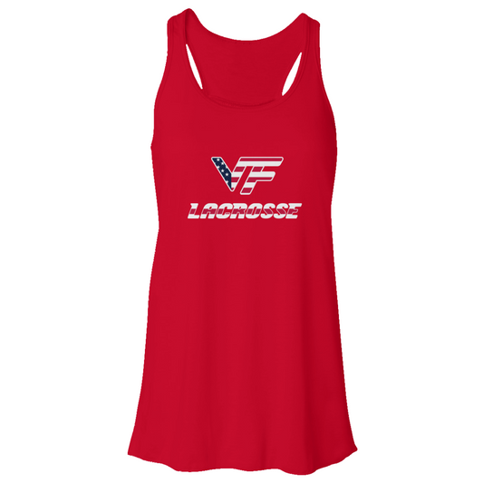Women's Vallivue Lacrosse Flowy Racerback Tank