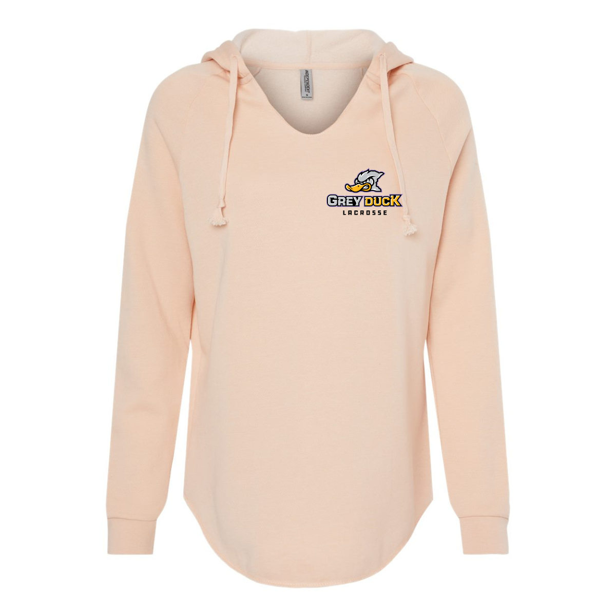 Women's Grey Duck Lacrosse ITC Lightweight Wash Hoodie