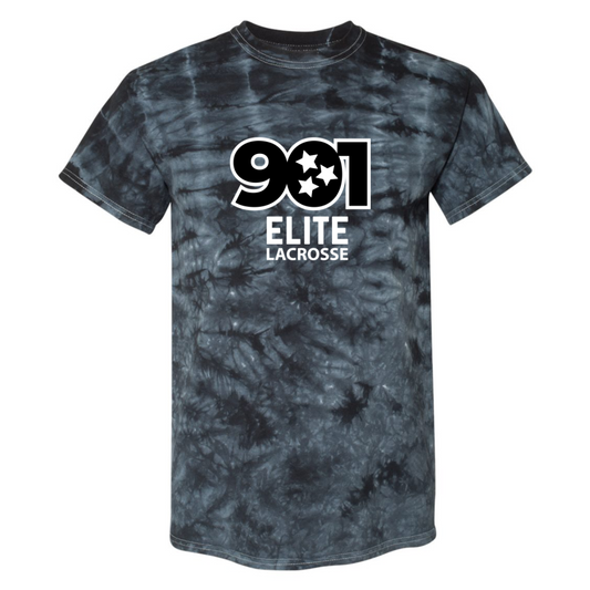 Adult 901 Elite Dyenomite Black Crystal Tie-Dyed T-Shirt