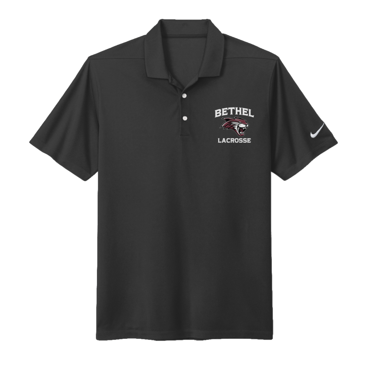 Adult Bethel Lacrosse Nike Dri-FIT Micro Pique 2.0 Polo